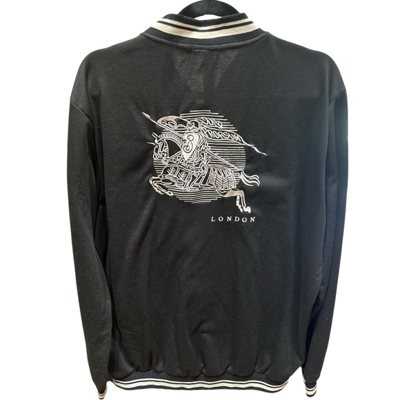 Vintage Burberry 4XL Bar City Bomber Jacket Made in Italy Rare Menswear - Picture 4 of 12